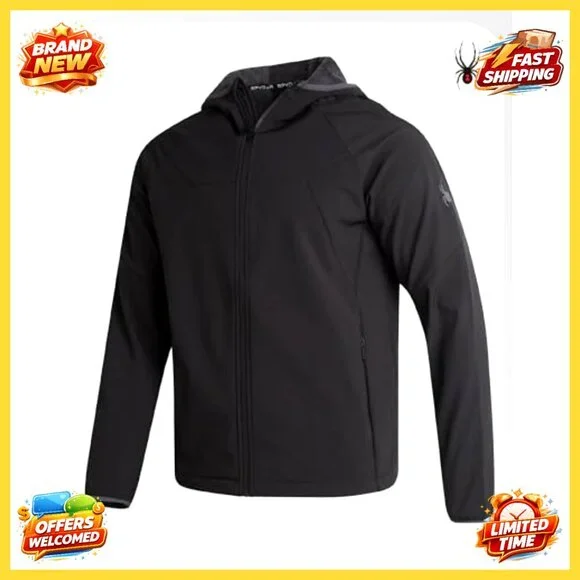 Men's Softshell Jacket Faux Fur Lined Water Wind Resistant Performance Fleece